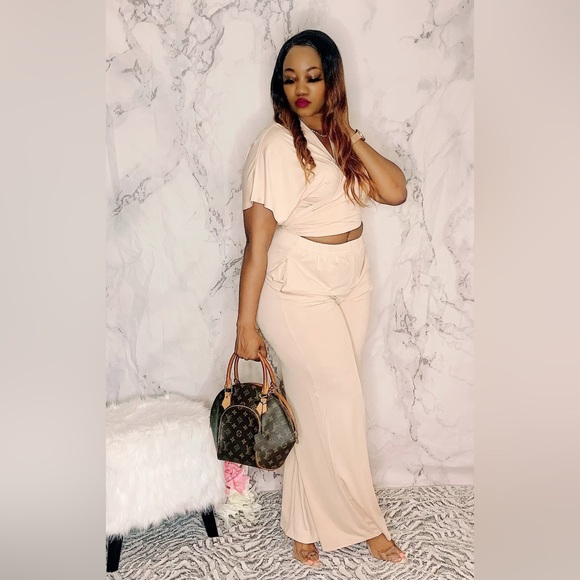 NWT Wide Leg Pant Set (Last One) - Picture 2 of 3